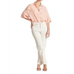 Sienna Shirt Creamsicle Stripe